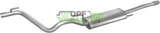 Koncový tlumič výfuku VW Vento 1.8 kat 91-93, Polmo 30.181 A, OE 1H5253609 1H5253609B
