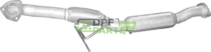 tlumič naprawczy Volvo S60 2.4 D5 07/01-, Polmo 31.267 A, OE 36000051 8603084