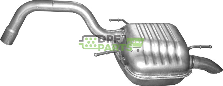 Koncový tlumič výfuku Lancia Lybra 1.9 JTD / 2.4 JTD, Polmo 32.01 A, OE 46750055