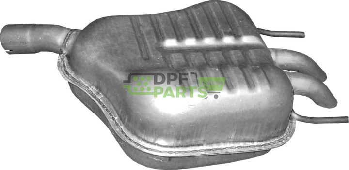 Koncový tlumič výfuku Saab 9-3 1.8/2.0, Polmo 48.10 A, OE 12790735