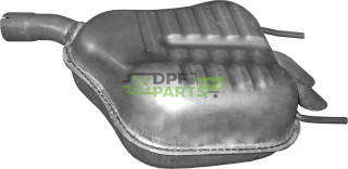 Koncový tlumič výfuku Saab 9-3 04/04-02/15 1.9 TiD, Polmo 48.11 A, OE 12765683 12790737 12803032