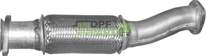 Rura kolektorowa Saab 9-5 2.0T/2.3T 97-, Polmo 48.21 A, OE 4898037