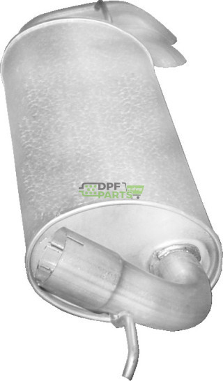 Koncový tlumič výfuku Land Rover Freelander 2.5i V6 08/00-09/06, Polmo 53.10 A, OE WCG500010 WCG500020 WDV000040 WDV000041