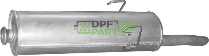 Koncový tlumič výfuku IKCO Samand 1.6 16V / 1.8 8V Sedan 04-, Polmo 56.01 A, OE 