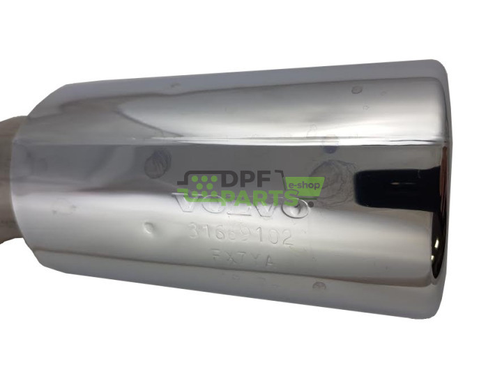 Końcówka układu wydechowego VOLVO S90 V90 XC60 XC90 - lewa strona