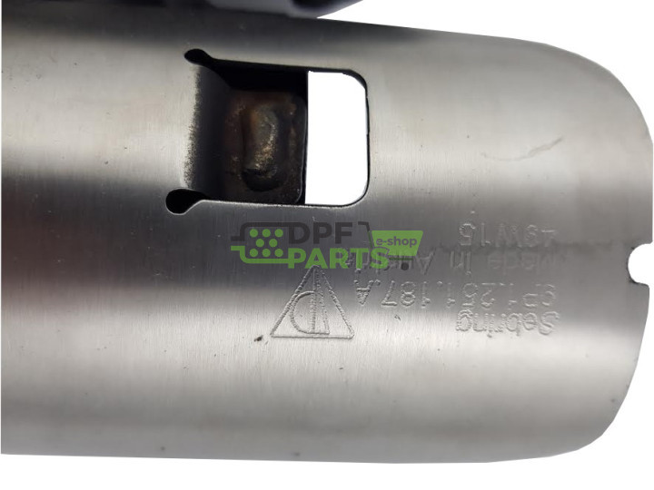 Końcówka układu wydechowego PORSCHE 911 - 9P1.251.187.A - lewa strona