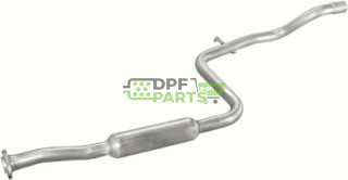 Střední tlumič výfuku NISSAN SUNNY 1.6 - 15.05