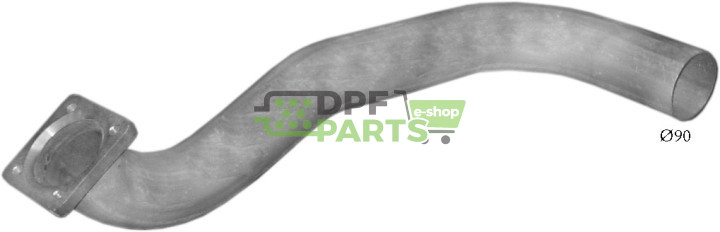 Rura kolektorowa DAF 55 210 HP 96-, Polmo 61.13 A, OE 5010223505 ACHH007