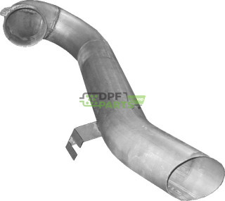 Rura výfuková DAF XF 95, Polmo 61.172 A, OE 1331936