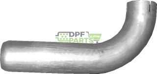 výfuková trubice Mercedes Unimog, Polmo 69.121 A, OE 4274920106