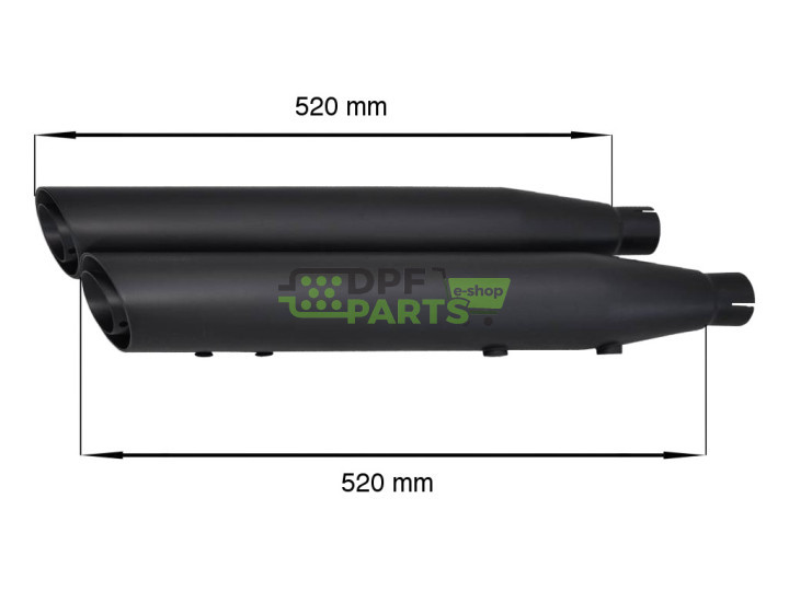 Tłumik / Harley Davidson FXS Softail
