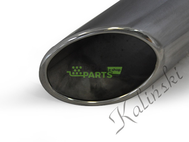 Końcówki ozdobne układu wydechowego / ścięcie pod kątem 45° / fi 90