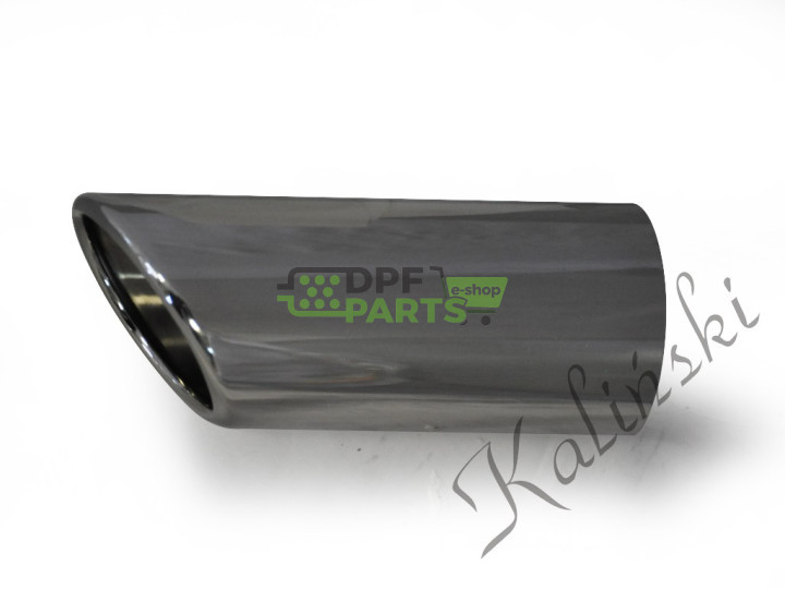 Końcówki ozdobne układu wydechowego / ścięcie pod kątem 25° / fi 115