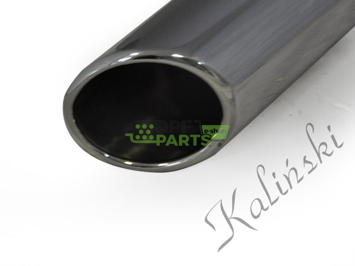 Końcówki ozdobne układu wydechowego / ścięcie pod kątem 25° / fi 90