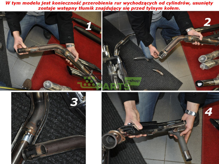 Tłumik / Suzuki 1500 od rocznika 2005