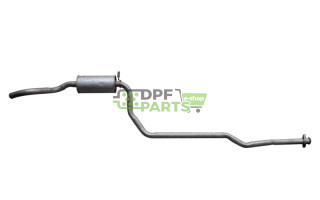 Tłumik środkowy Ford Escort - 1.6 D / 1.8 D