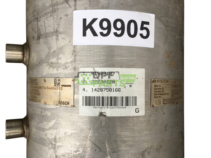 Katalizator VOLVO 01960187 22230228 1428758166