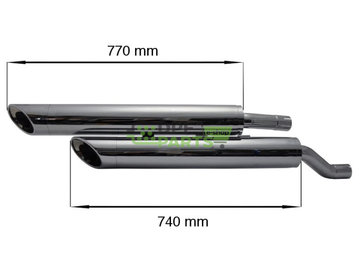 Tłumik / Suzuki Intruder VLR 1800