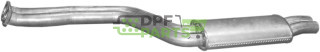 Počáteční tlumič výfuku BMW 320i , 325i /Xi E46 00- , 325 Ti COMPAKT E46 01- , 330i/Xi E46 00-, Polmo 03.129 A, OE 18107504168