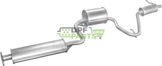 systém Daihatsu Cuore 0.8 90-98, Polmo 06.26 A, OE 17430-87288 17430-87B30 17430-87B38