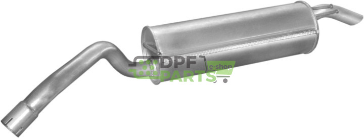 Koncový tlumič výfuku Fiat Stilo 1.6i -16V kombi 02-, Polmo 07.505 A, OE 46 824 400