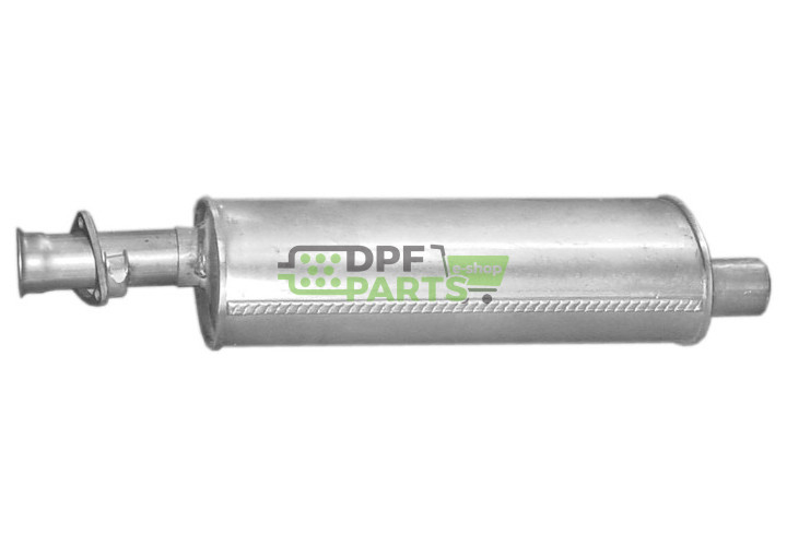 Střední tlumič výfuku Fiat Ducato Camper 2.5 Diesel , 1.9 Turbo Diesel, Polmo 07.516 A, OE 