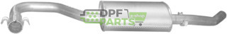 Koncový tlumič výfuku Fiat Ducato Camper 2.5 Diesel , 1.9 Turbo Diesel, Polmo 07.517 A, OE 