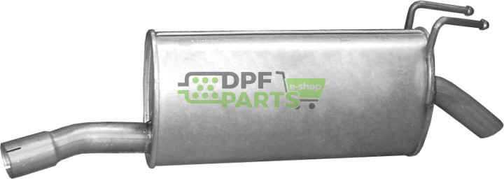 Koncový tlumič výfuku Fiat Multipla 100 1.6-16V BIPOWER/ BLUPOWER 98-, Polmo 07.519 A, OE 46842750 60655574