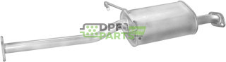 Střední tlumič výfuku Hyundai H-100 2,5TD 98-, Polmo 10.52 A, OE 28721-43351