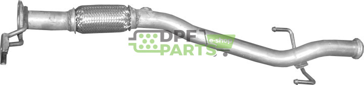 rura kolektorowa Hyundai Getz 1.3i 12V, Polmo 10.62 A, OE 286101C060