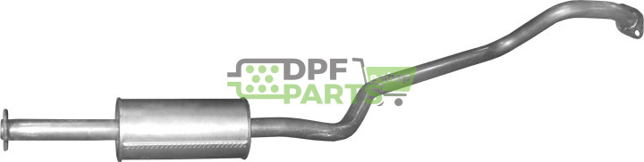 Střední tlumič výfuku Nissan Almera 1.5/1.8, Polmo 15.25 A, OE 203005M370 203005M770