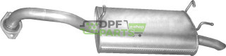 Koncový tlumič výfuku Nissan Primiera 2.0i 16V Kombi 02/02-07, Polmo 15.40 A, OE 20100AV015