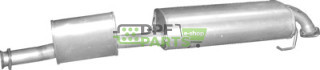 Střední tlumič výfuku OPEL Frontera A 2.0i 4X4 95-98 SWB, 17.141 A, 58 52 859 91147956