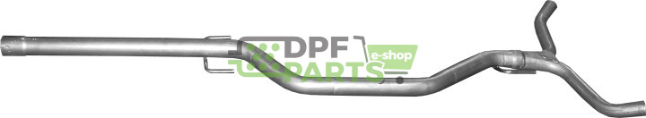 rura środkowa Opel Vectra C/Signum, Polmo 17.651 A, OE 58 52 275