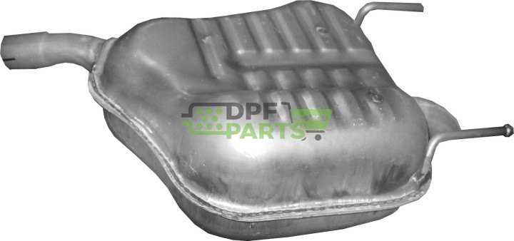 Koncový tlumič výfuku Opel Vectra C, Polmo 17.652 A, OE 58 52 181