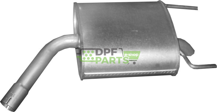 Koncový tlumič výfuku Opel Vectra C, Polmo 17.653 A, OE 58 52 180