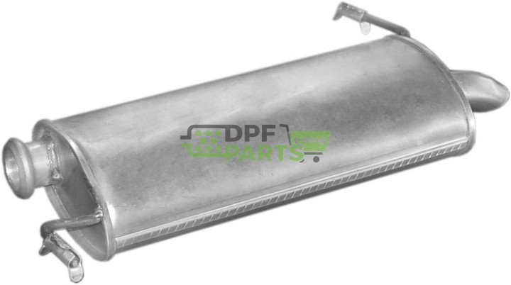 Koncový tlumič výfuku Peugeot 605 2.0  89-95, Polmo 19.09 A, OE 172646 172658