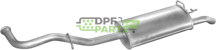 Koncový tlumič výfuku Renault R19 1.4 3/5D  88-92, Polmo 21.06 A, OE 7700787216 7700842934 7700876248 7701470161