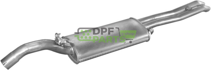 Koncový tlumič výfuku Seat Toledo 1.9TDi 95-99, Polmo 23.66 A, OE 1L0.253.609F 1L0.253.609J 1L0.253.609P