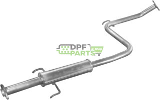 Střední tlumič výfuku Toyota Corolla 1.6 kat 89-92, Polmo 26.103 A, OE 1742011120