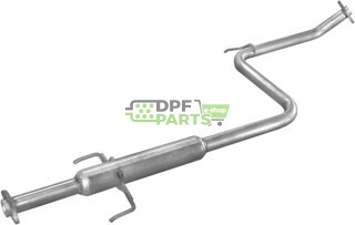 Střední tlumič výfuku Toyota Corolla 1.6 92-97, Polmo 26.104 A, OE 17420-16340