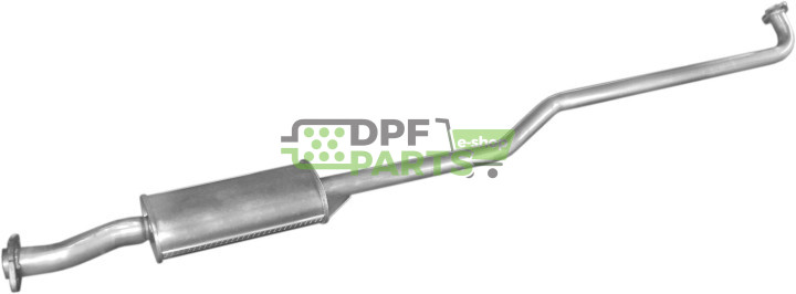 Střední tlumič výfuku Toyota Corolla 1.3i -16V hat.,sedan, combi 05/92-05/95, Polmo 26.105 A, OE 17420-16580