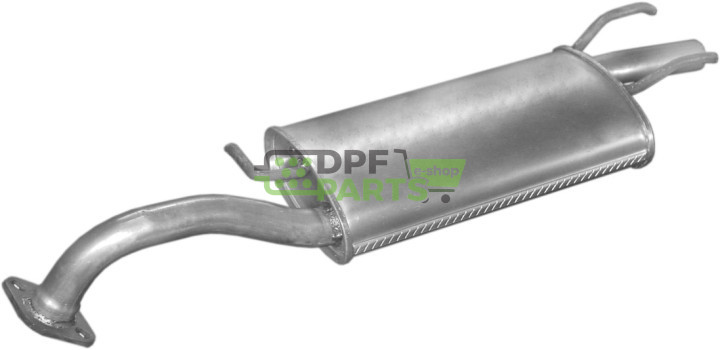 Koncový tlumič výfuku Toyota Corolla 1.8D 83-87, Polmo 26.146 A, OE 17430-64110 17430-Y220H