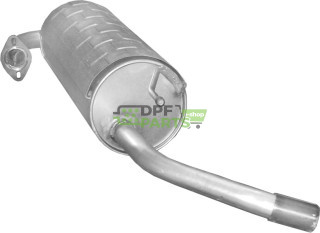 Koncový tlumič výfuku Toyota RAV 4 2.0i-16V 04/94-05/00, Polmo 26.176 A, OE 17430-7A780