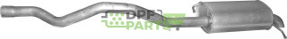 Koncový tlumič výfuku VW Transporter V 1.9 TDi 04/03-11/09, Polmo 30.217 A, OE 7H0253609AC 7H0253609J