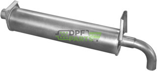 Koncový tlumič výfuku VW Transporter 1.6TD 84-90, Polmo 30.218 A, OE 068251053C 068251053H