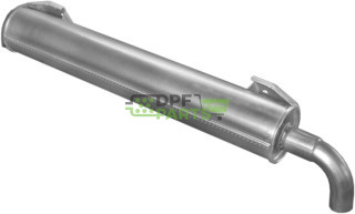 Koncový tlumič výfuku VW Transporter 1.6 Turbo Diesel 89-92, Polmo 30.219 A, OE 068251053J