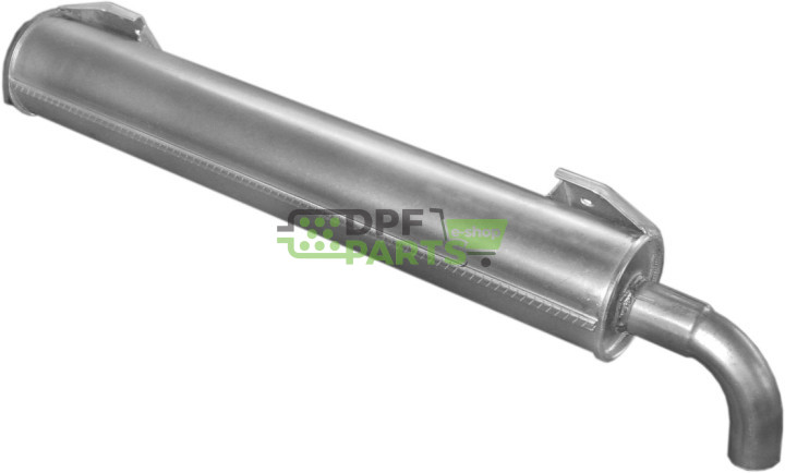 Koncový tlumič výfuku VW Transporter 1.6 Turbo Diesel 89-92, Polmo 30.219 A, OE 068251053J