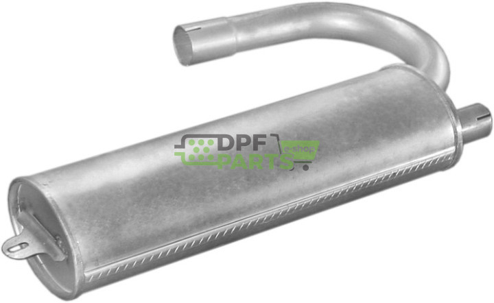 Koncový tlumič výfuku Nysa Tarpan, Polmo 35.01 A, OE 