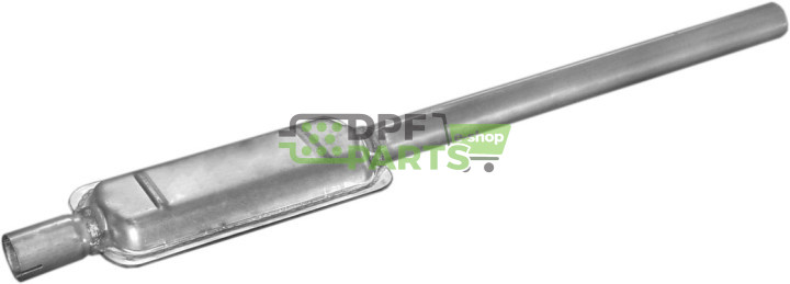 Střední tlumič výfuku Moskwicz 412, Polmo 36.01 A, OE 